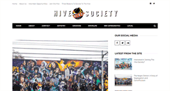 Desktop Screenshot of hivesociety.com